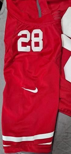Nike NFL On Field San Francisco 49ers Carlos Hyde # 28 Men's Red Jersey, Medium - Picture 5 of 12