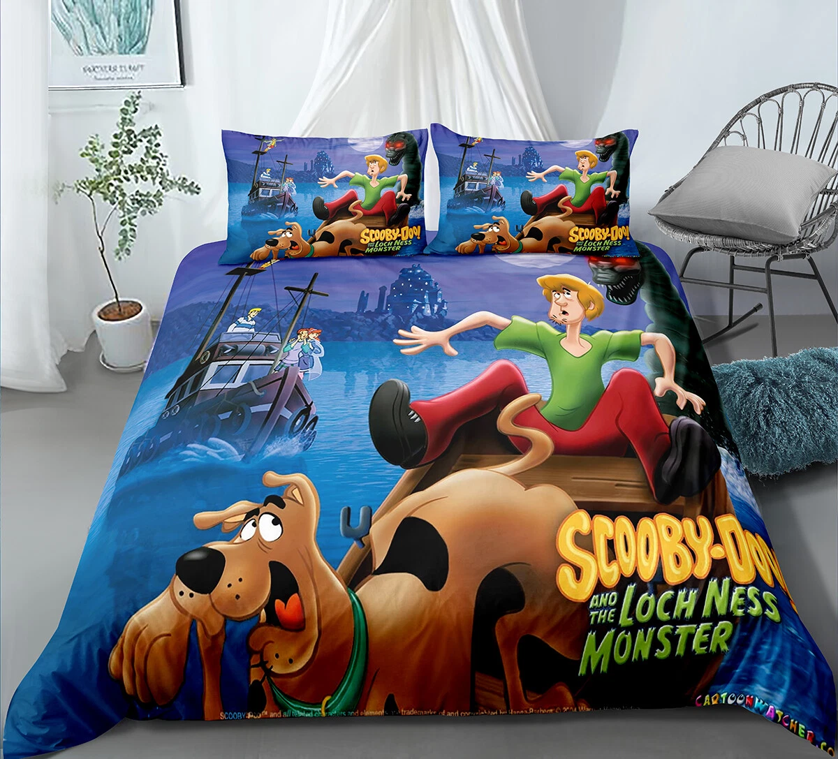 Scooby-Doo Bedding Set, Bedroom Decoration