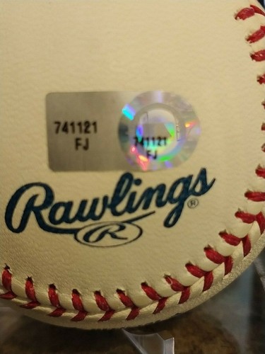 MATT MOORE Autograph OML Baseball (MLB Certified) W/Ball Cube Display - Picture 4 of 8