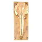 Handmade Ethnic Brass Elephant Door Handle