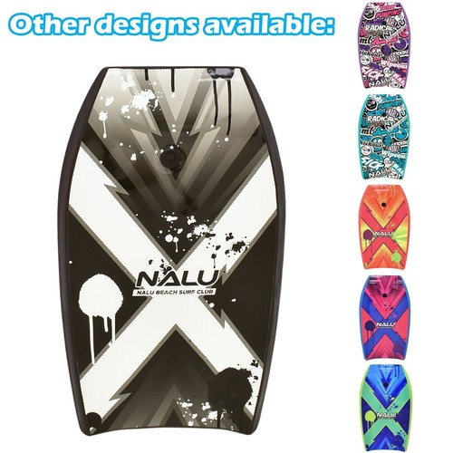 Nalu Bodyboard with Leash & Plug 33"/41" - Multiple Designs - Free Delivery - Picture 5 of 43