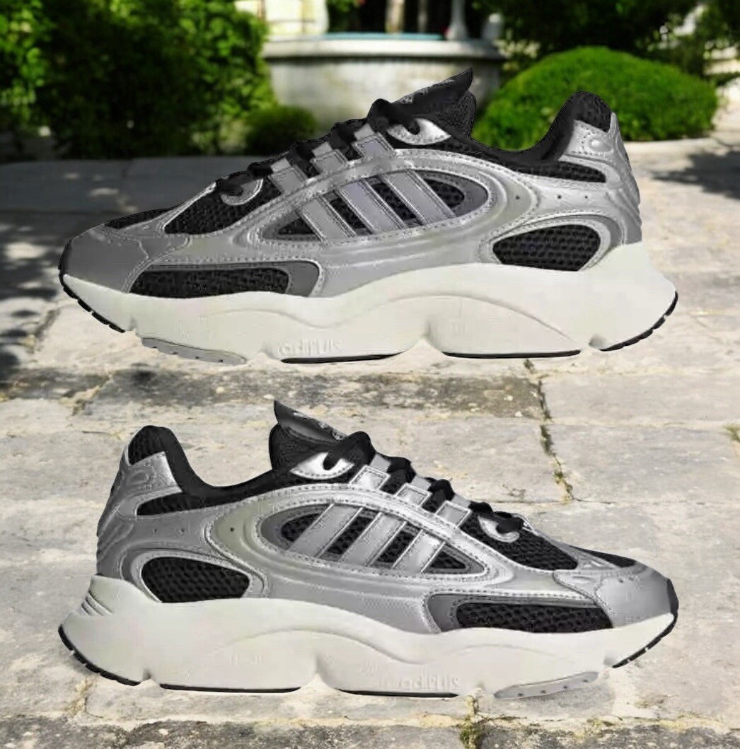 adidas Ozmillen Training Shoes Black Grey Silver IF4012 Mens adidas Ozmillen Training Shoes Black Grey Silver IF4012 Mens