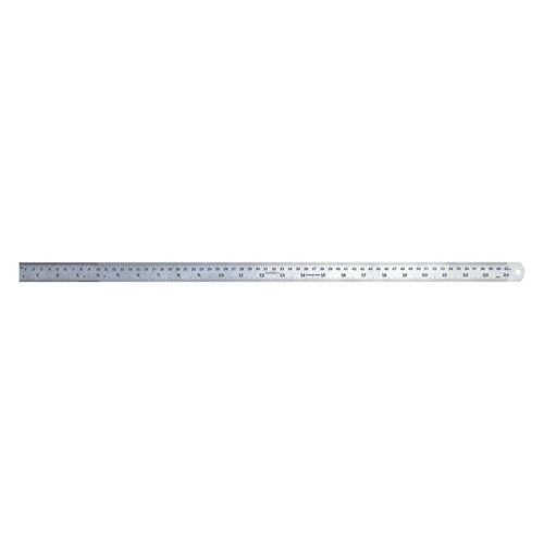 Faithfull Stainless Steel Rule 24" / 600mm - Picture 3 of 5