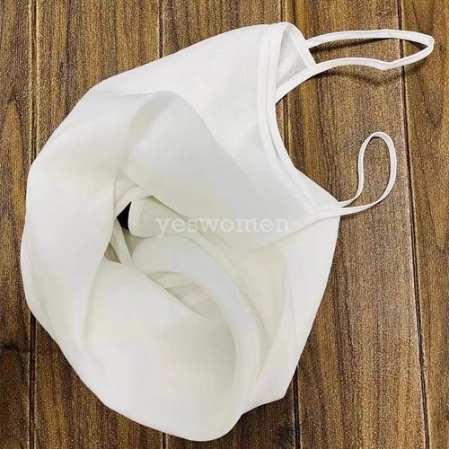 Camisa de vestir transparente 100 % algodón sin mangas enaguas - Imagen 8 de 11