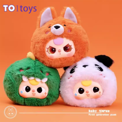 その他 Baby three Baby Three First Generation Plush Doll Blind Box Toys Caixa
