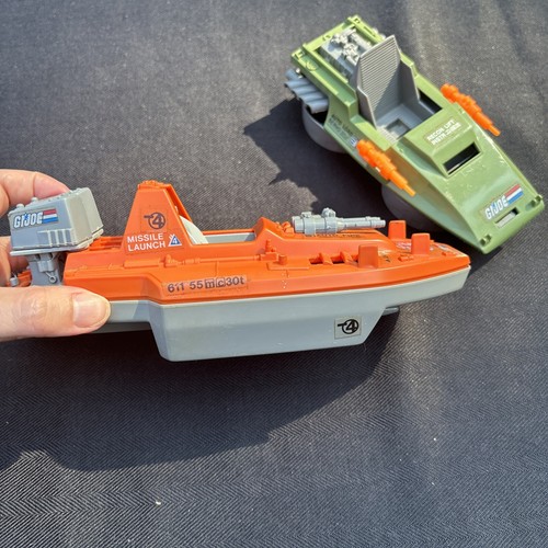 Hasbro GI Joe 1986 Devilfish And GI Joe Joe Havoc Scout Drone Hovercraft LOT - Picture 3 of 8