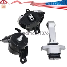 3Pcs Engine Motor & Transmission Mount For Hyundai Sonata 15-19 2.4L Auto Trans