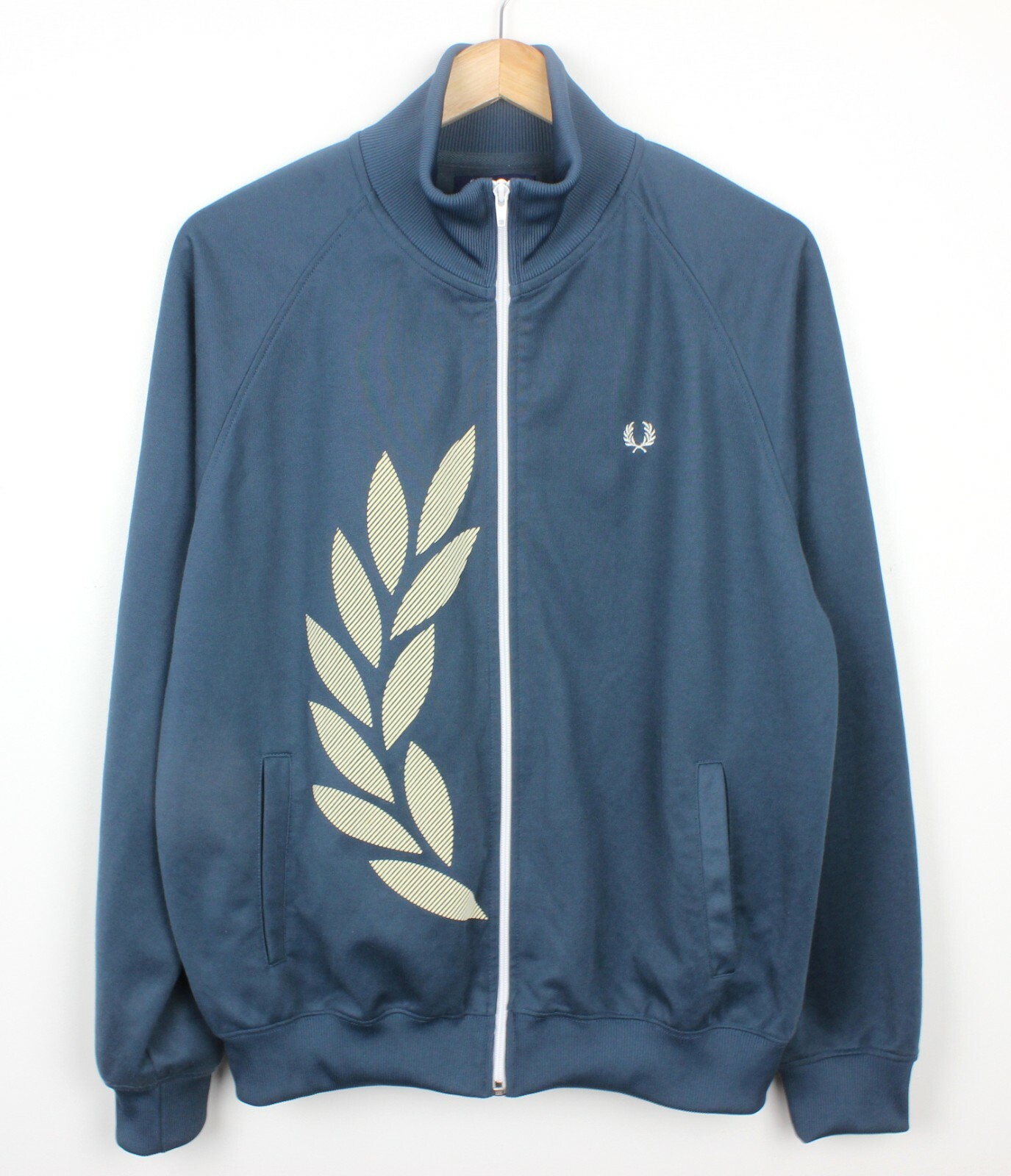 fred perry half zip track jacket