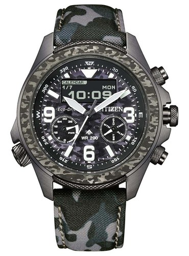 Citizen Promaster JV1008-63E Eco - Drive Combination Stainless Steel Sapphire - Imagen 2 de 8