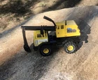 Vintage Tonka Turbo-Diesel Pressed Steel Back Hoe Excavator Shovel Truck XMB-975