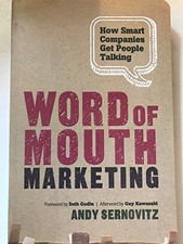 WORD OF MOUTH MARKETING by SERNOVITZ A. Paperback / softback Book The Fast Free