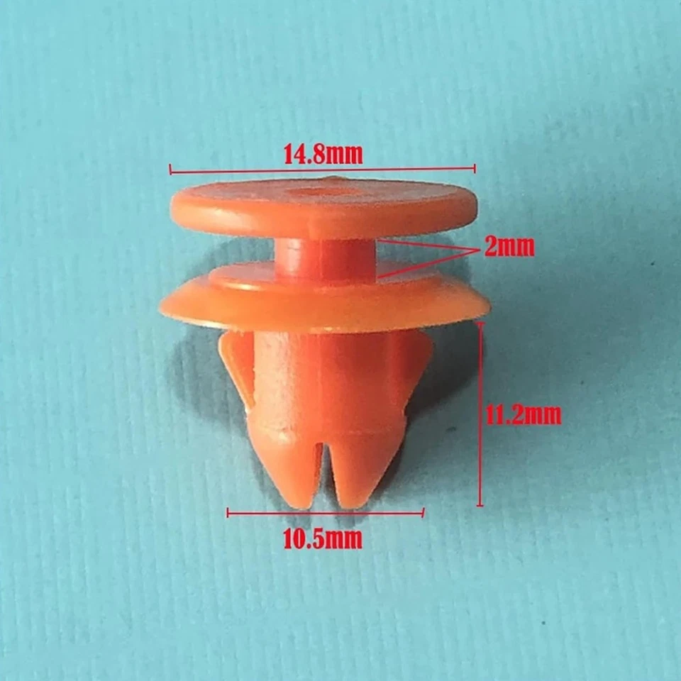 Clip de retención de llamaradas para guardabarros delantero trasero 80 piezas 8659732 para Volvo V70 XC60 XC70 XC90 Foto 2 de 4