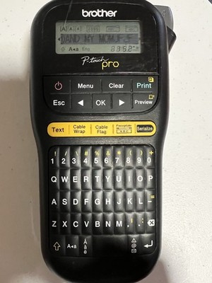Brother P-Touch Pro Label Maker Untested