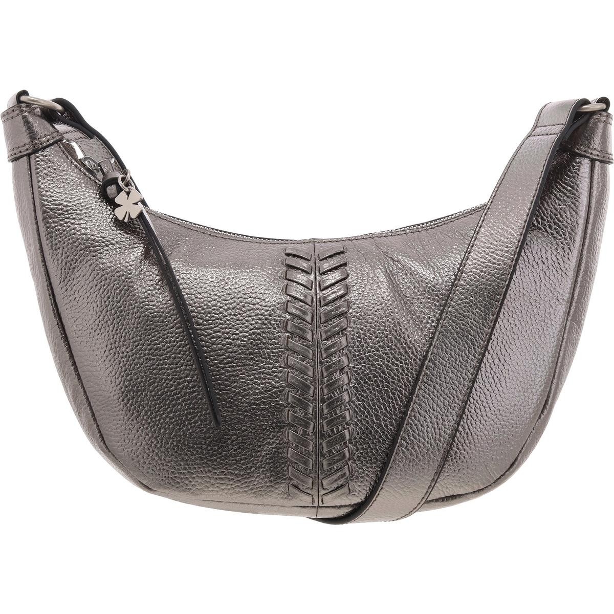 Женская сумка Emma с металлической отделкой через плечо от бренда Lucky, средняя BHFO 4477