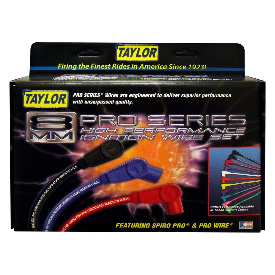 For Chevy Camaro 2014-2015 Taylor Cable 72644 Spiro-Pro Ignition Wire Set Foto 4 de 4