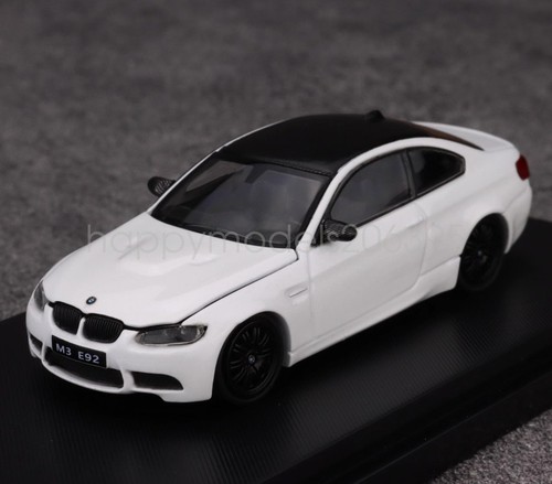MA 1:64 Escala Blanco M3 E92 Cupé Deportes Diecast Metal Coche Juguete Modelo Colección - Imagen 3 de 6