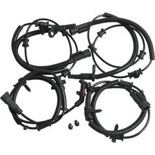4 x Front and Rear ABS Wheel Speed Sensor Wiring Harness for 2013-2018 Ram 1500