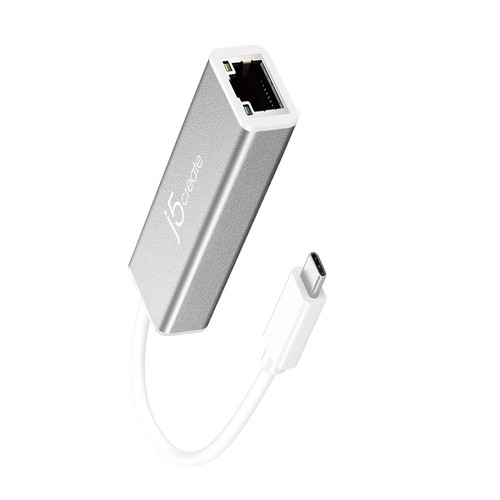 j5create USB-C™ to Gigabit Ethernet Adapter