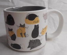 Modern Expressions Chubby Cats Coffee Cup Mug 14 Oz 3.25" H x 3.75" W Ceramic