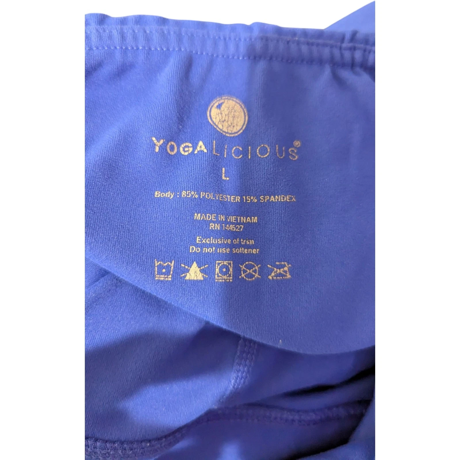 yogalicious royal high rise pocket pull on leggings