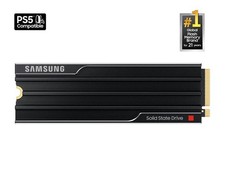 SAMSUNG SSD 9100 PRO with Heatsink 4TB, PCIe 5.0x4 M.2 2280, Seq. Read Speeds Up