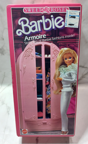 Barbie Armadio Sweet Rose Armadio Armadio #4763 NOS Vintage 1987 - Foto 1 di 9