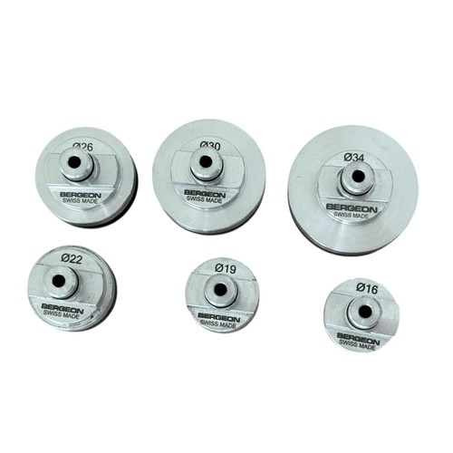 Bergeon 5700-52-6 Set of 6 Upper Suction Heads for 5700-Z Press, Soft Adipren - Picture 5 of 5