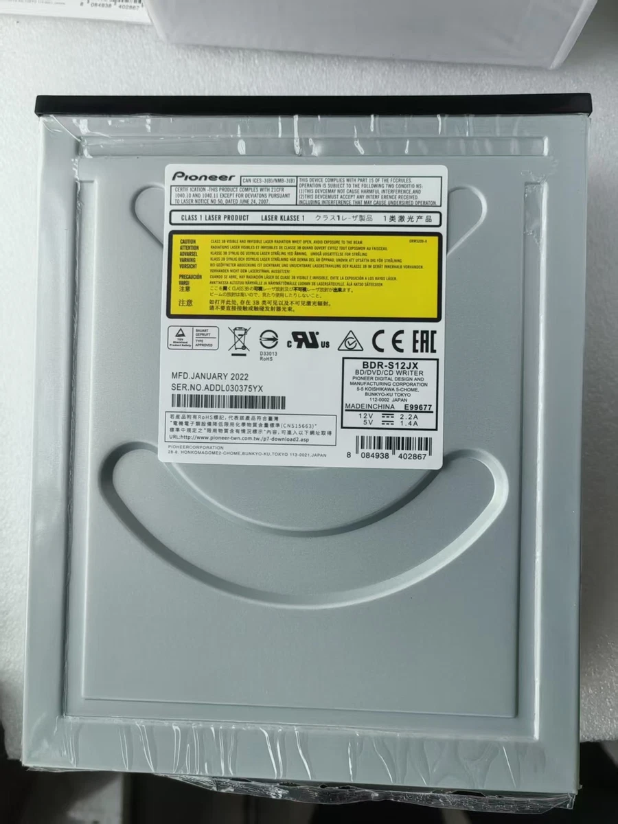 Pioneer BDR-S12J-X Built-in External Drive for sale online | eBay