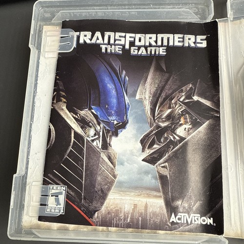 Transformers The Game PlayStation 3 PS3 2007 complet avec notice CIB Activision - Photo 3/5