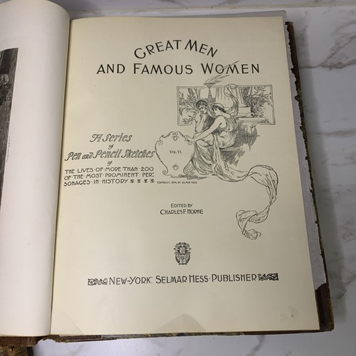 Volume 3-8 Great Men And Famous Women! Great Old Vintage Books! - Picture 6 of 8