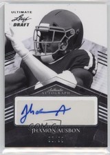 2021 Leaf Ultimate Draft Portrait Black and White /99 Jhamon Ausbon Auto 12n5