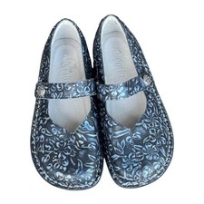 Alegria Leather Slip-On Mary Janes Faye