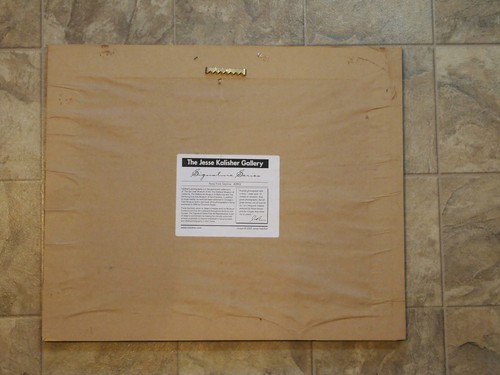 Jesse Kalisher NYC Skyline #2802 Twin Towers Custom Gallery Framed Print Vintage - Picture 4 of 5