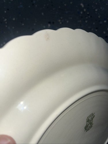 Vintage Platter By Myott Staffordshire, England, Olde Chelsea White Scalloped - Picture 7 of 7