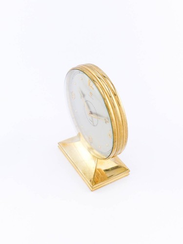 Omega Table clock with alarm, art deco - Picture 3 of 7