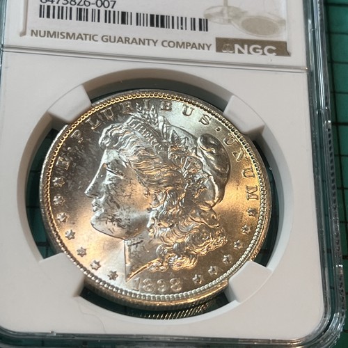 1898 O Morgan Dollar MS 63 NGC Silver $1 Uncirculated Coin US Graded .90 90% - Picture 13 of 24