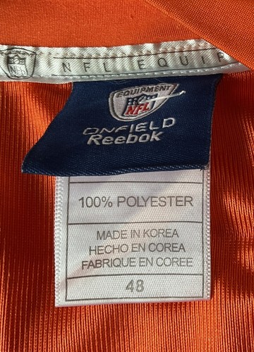 Vintage Reebok Miami Dolphins #19 Ted Ginn Stitched Orange Trikot Gr. 48 - Bild 9 von 9