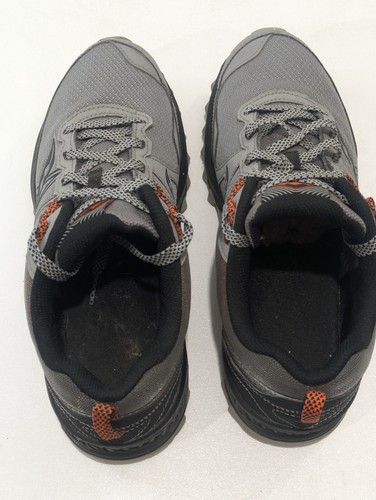 Zapatillas de trail running Saucony Excursion TR14 gris/negro/naranja para hombre talla 8 W - Imagen 8 de 11