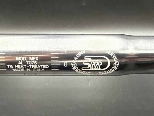 NOS 3T Ergo Power Due MERCKX DROP Racing Team 42cm O-O 40cm C-C Handlebar - Picture 6 of 9