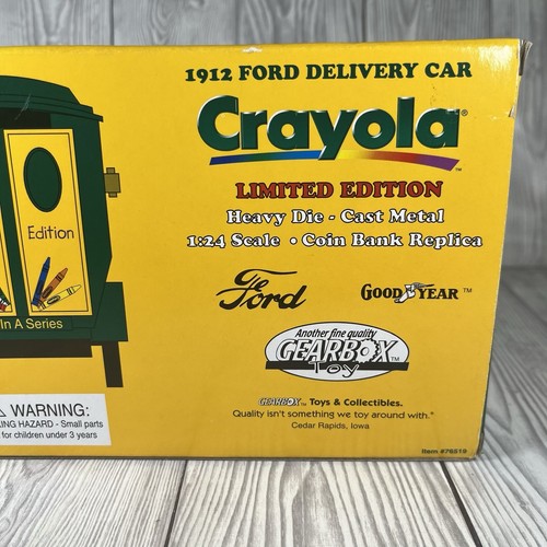 Gearbox toy - Limited edition 1912 Ford Model T Crayola Delivery Car - (BOXED) - Picture 9 of 12