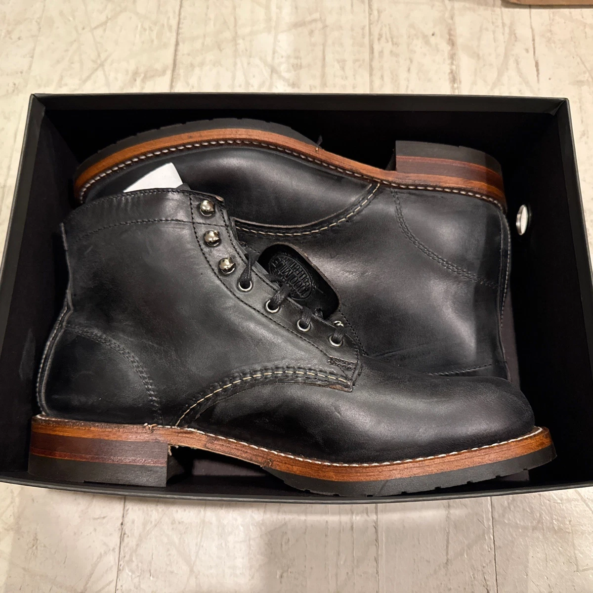 Black Wolverine 1000 Mile Boots for Men for sale | eBay