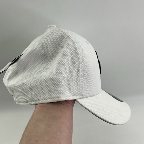 New Era Golf Outlast Hat White Small Medium Fitted Stretch Baseball Cap Logo NEG - Picture 7 of 13