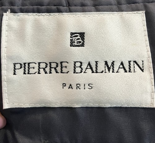 Pierre Balmain Paris Gray Check Marseille Men's Sports Blazer Size 41R - Picture 3 of 5