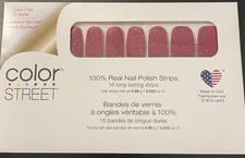 Color Street Nail Polish Strips Candied Cranberry