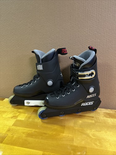 Roces Inline Skates Men's Size 5 Black & Black Laces Made in Italy VGC - Picture 24 of 24