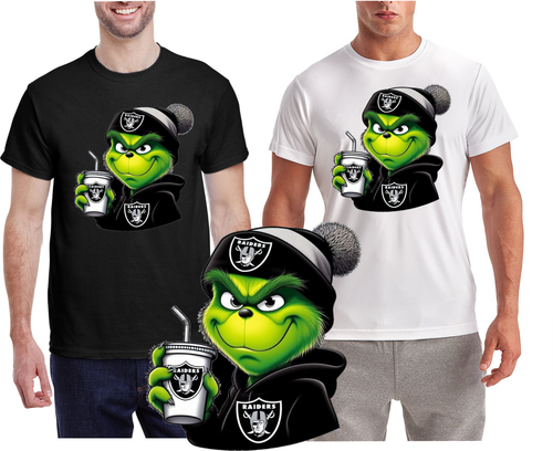 Neu mit Etikett / Los Angeles Grinch T-Shirt / Wicking TriDri Shirt - Bild 1 von 10