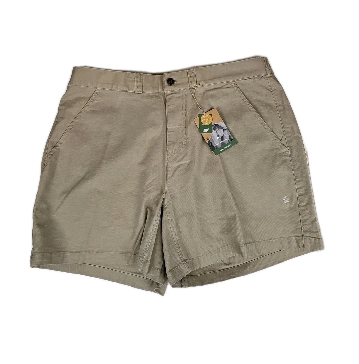 Royal Robbins Billy Goat II Shorts Kakhi Beige Mens Size 38 NEW