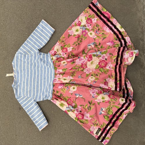 Matilda Jane Enchanted Garden Double the Color Textured Dress Size 8 - Picture 5 of 7