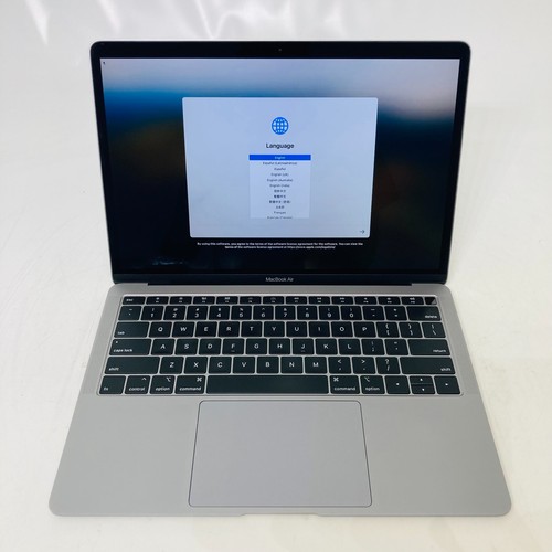 APPLE MACBOOK AIR A1932 2018 i5-8210Y 1.60GHz 13.3" 8GB 128GB CYCLE COUNT 167