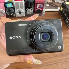 Sony Cyber-shot DSC-W690 Digital Camera 16.1MP 10x with Accessories Black